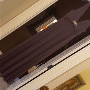 Dark Brown Formal Dress